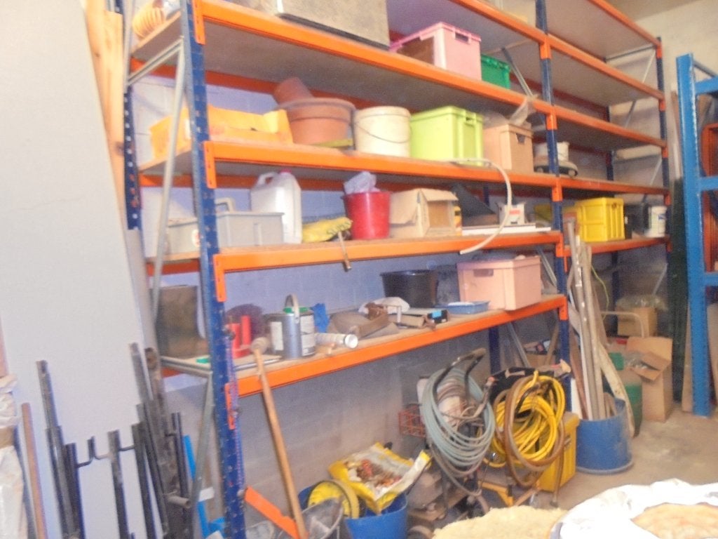 stapel rek staanders en liggers, Ophalen