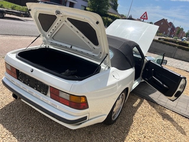 Porsche 944 S2 cabrio *Oldtimer*, Auto's, Porsche, 4 zetels, Achterwielaandrijving, Zwart, Cabriolet