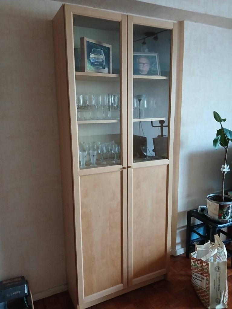 meuble vitrine ikea, 25 à 50 cm, Comme neuf, 50 à 100 cm, 150 à 200 cm