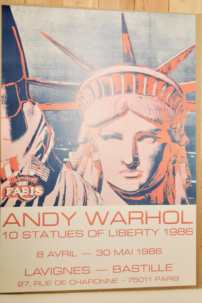 Andy Warhol - 10 Stateus of Liberty, Ophalen of Verzenden