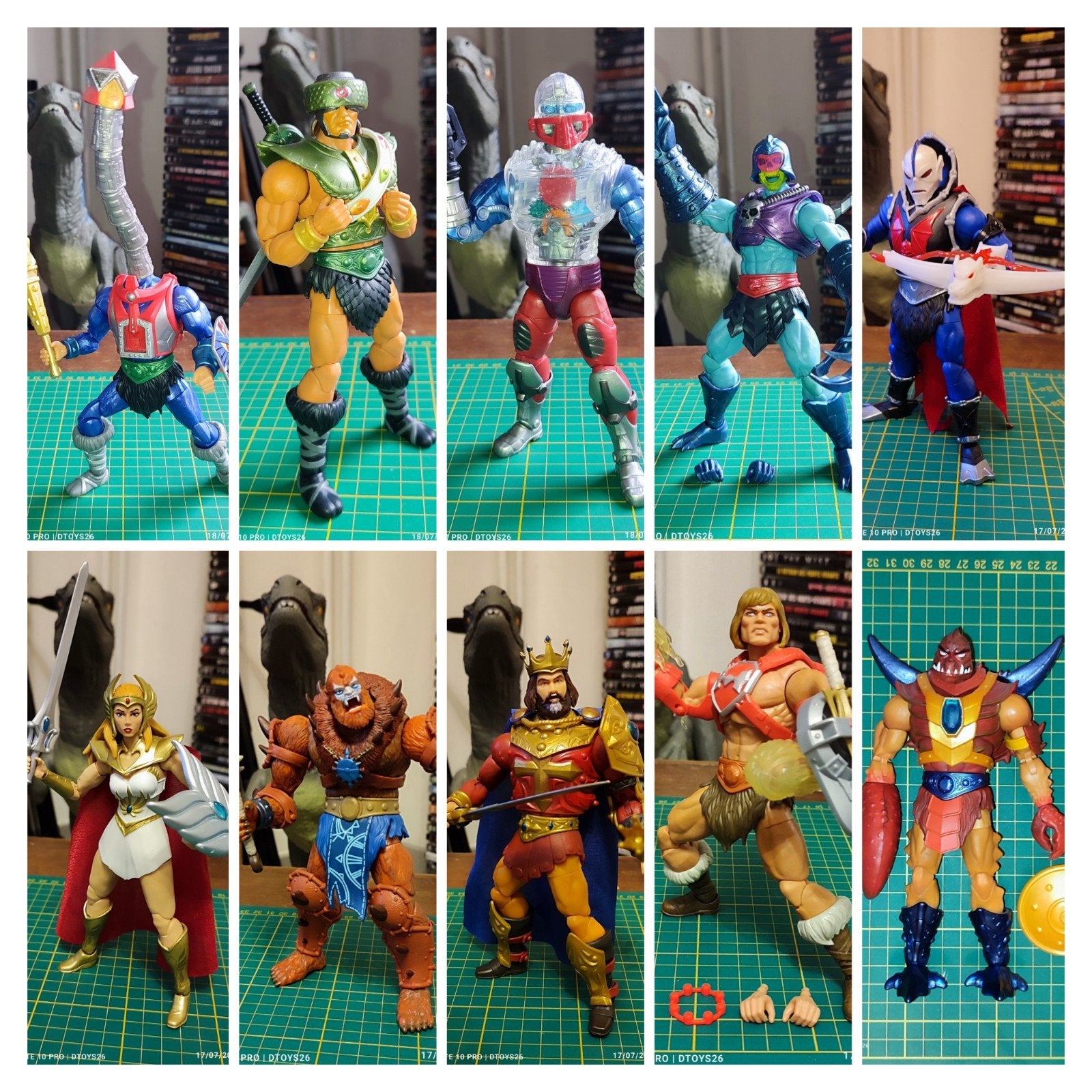 lot de dix figurines des masters of the universe, Enlèvement ou Envoi, Comme neuf, Fantasy