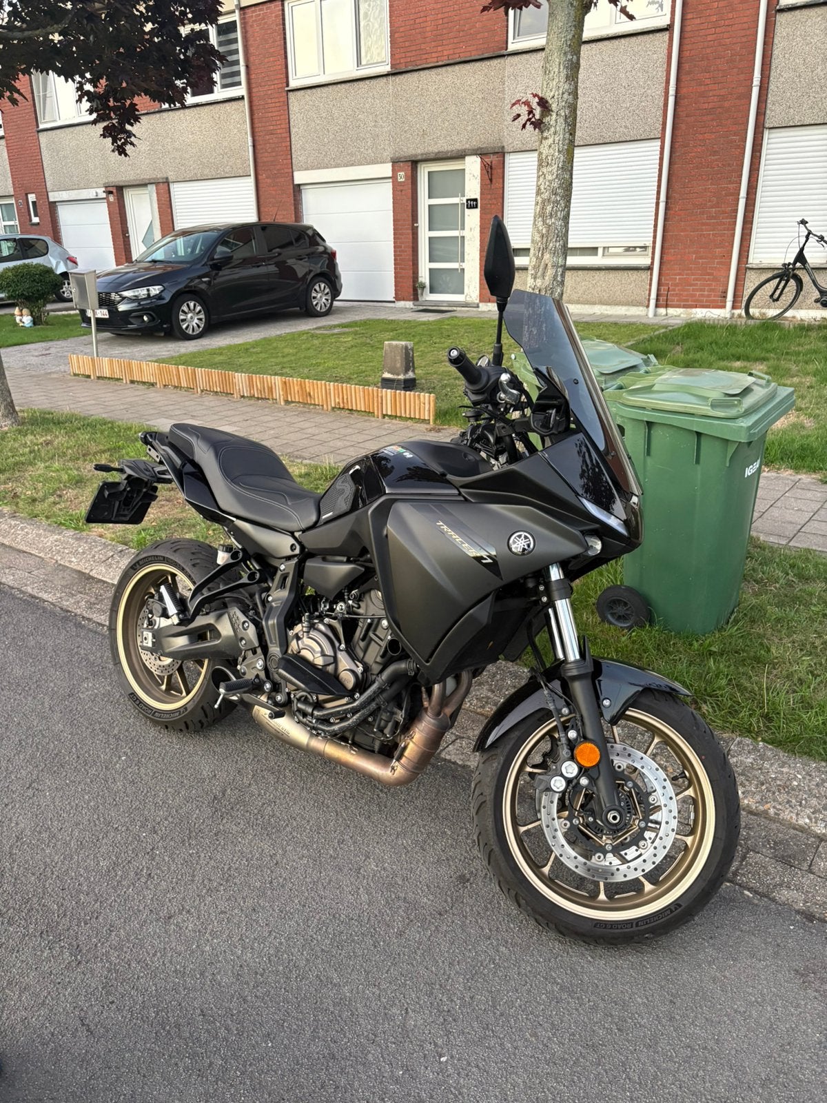 Zeer nette Yamaha Tracer 7, 2024 A2, 2 cilinders, ABS, Gebruikt, Particulier
