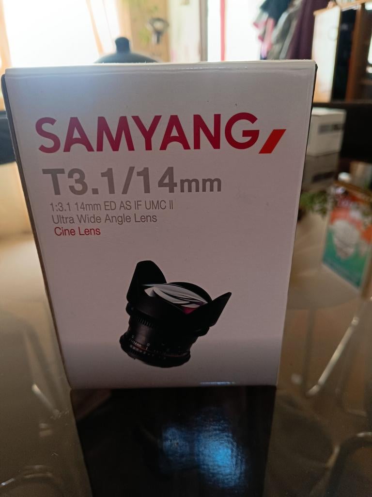 Samyang 14mm T 3.1 mft ( micro 4/3) mount ED AS IF UMC II, Audio, Tv en Foto, Foto | Lenzen en Objectieven, Ophalen