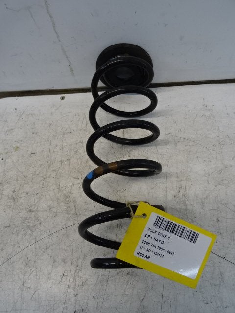 RESSORT DE SUSPENSION ARRIERE Volkswagen Golf VI (5K1), Utilisé, Volkswagen