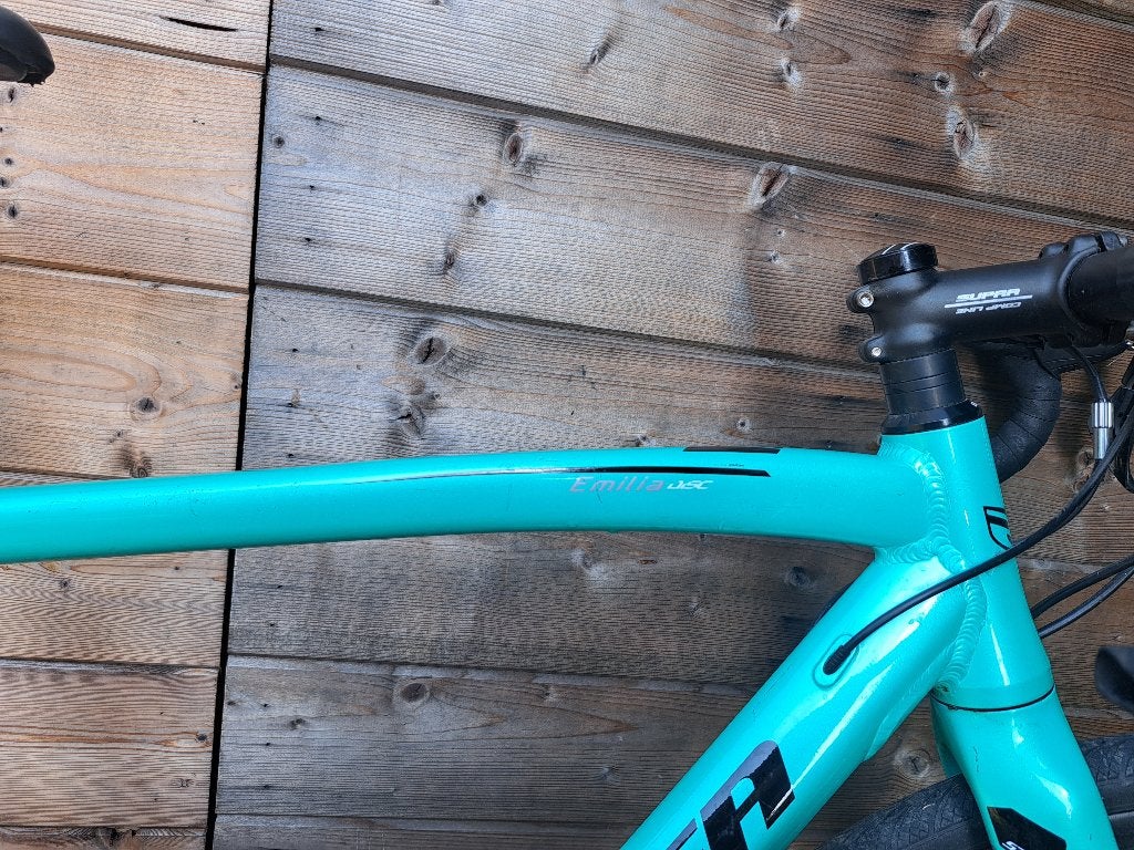 Nette sensa emilia disc dames racefiets, Fietsen en Brommers, Fietsen | Racefietsen, 28 inch, Aluminium, Zo goed als nieuw, Dames