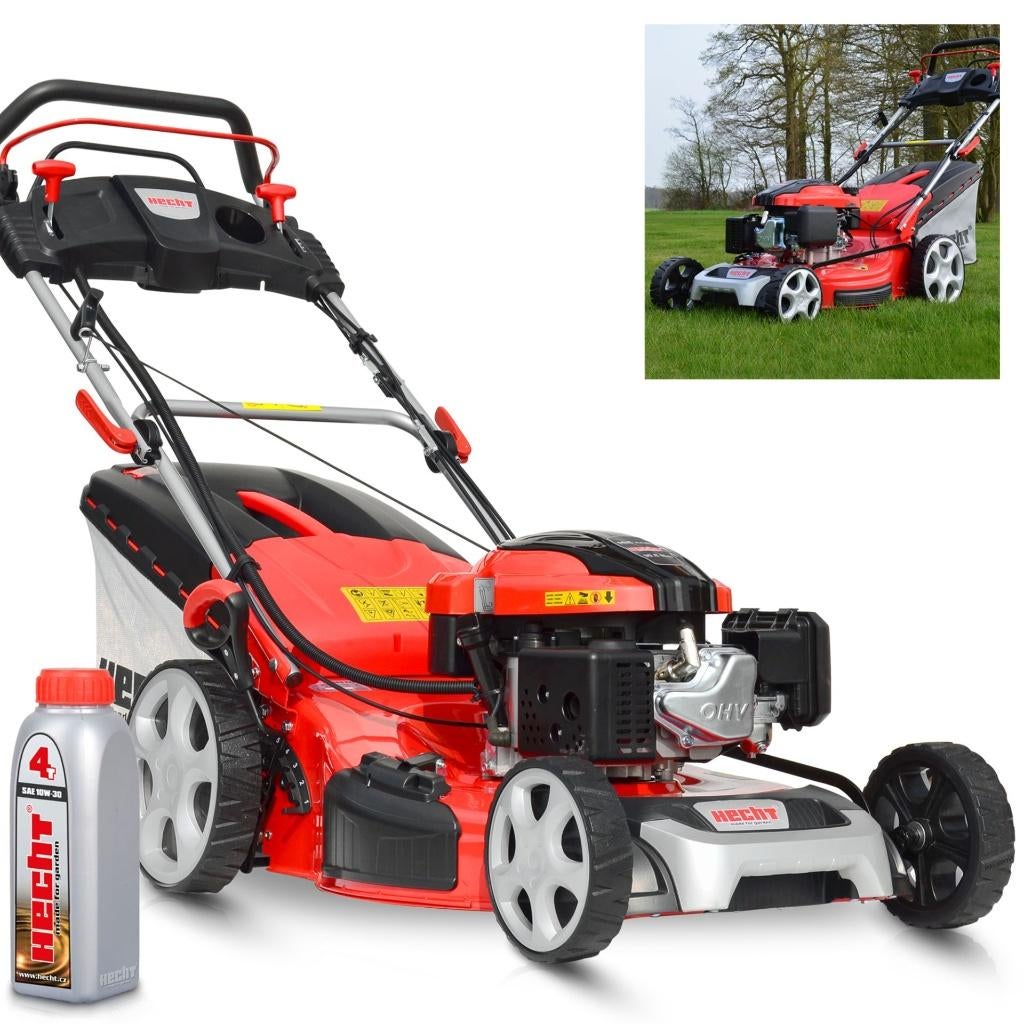 Grasmaaier benzine 56cm maaibreedte, Neuf, Tondeuse rotative, Fonction de mulching, Enlèvement