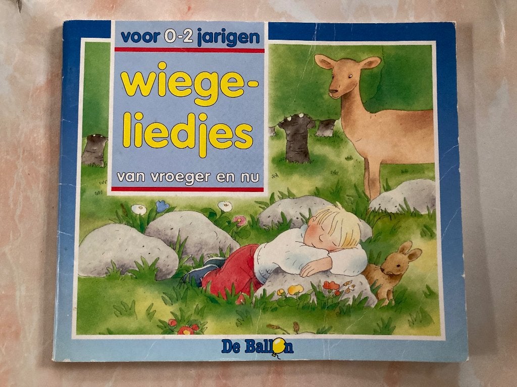 boekje met wiegeliedjes, Ophalen of Verzenden, Zo goed als nieuw, 0 tot 6 maanden