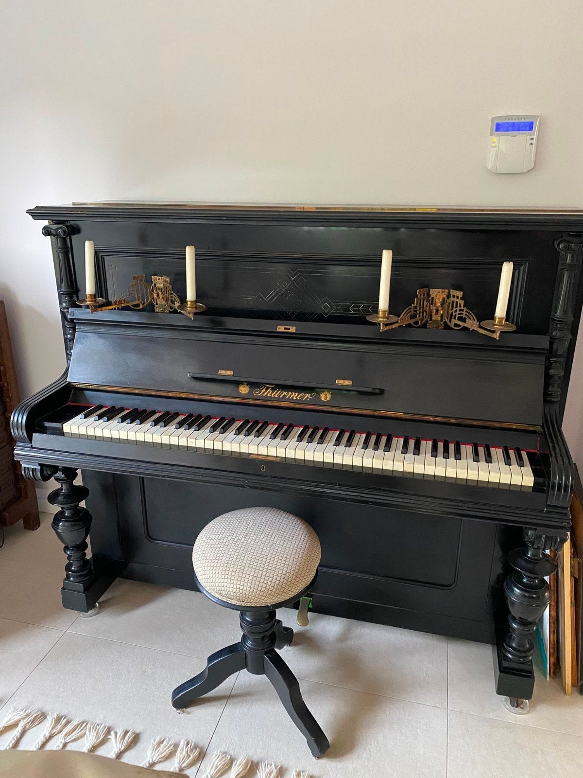 Selling great upright piano - in excellent condition, Musique & Instruments, Pianos, Enlèvement, Piano