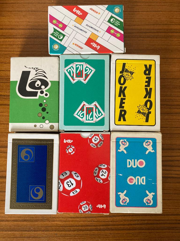 Cartes à jouer de la Loterie nationale, Collections, Enlèvement ou Envoi, Comme neuf, Carte(s) à jouer