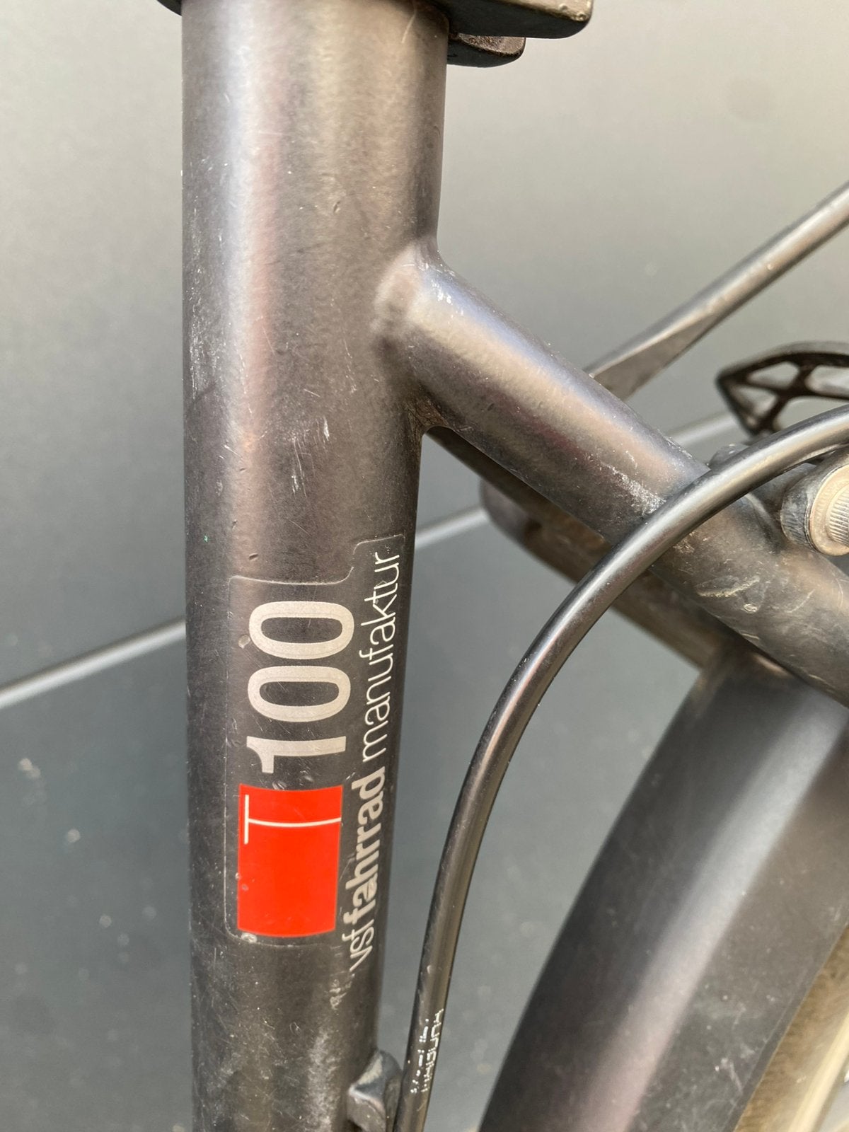 Fiets Vsf fahrrad manufaktur velo trek cube, Ophalen, Velgrem, 47 tot 50 cm, Zo goed als nieuw