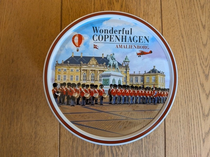 boîte en métal : Wonderful Copenhagen, Collections, Enlèvement, Comme neuf, Biscuits