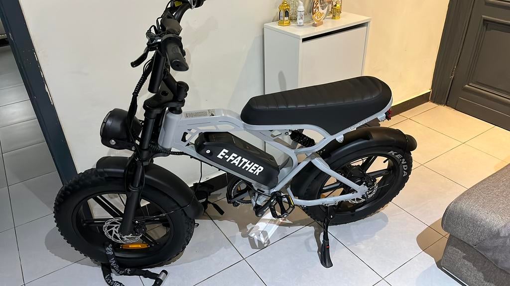Fatbike V20 pro Nardo Grey, Fietsen en Brommers, Ophalen, Zo goed als nieuw, Schijfrem, Overige typen