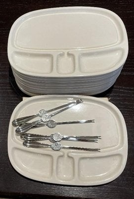 fondueborden, Ophalen, Zo goed als nieuw, Bord(en)