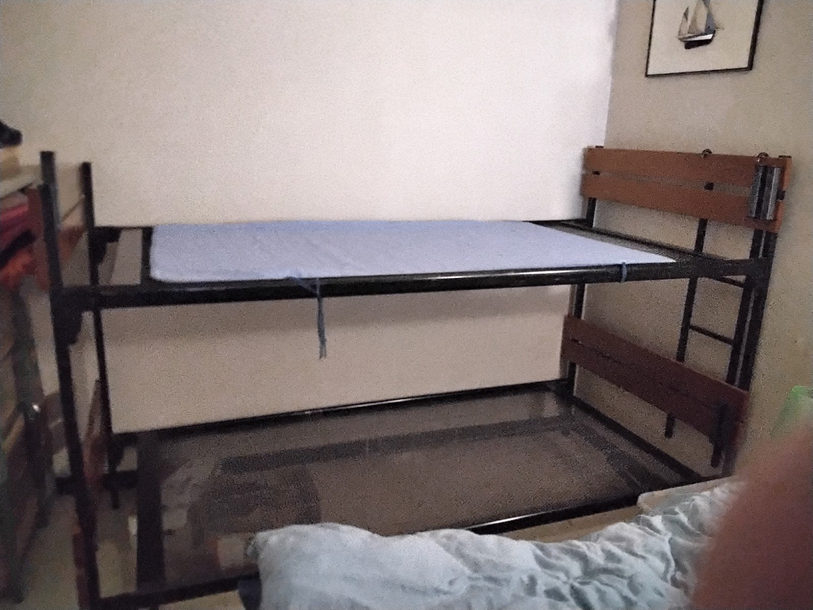 stapelbed, Ophalen, Stapelbed