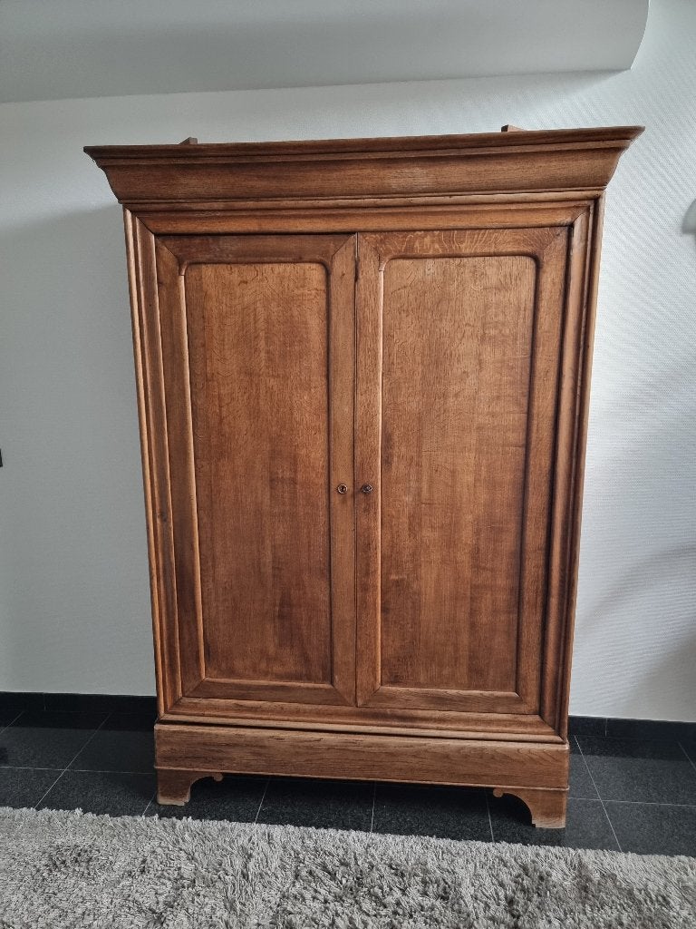 Antieke eiken houten louis philippe kast, Ophalen