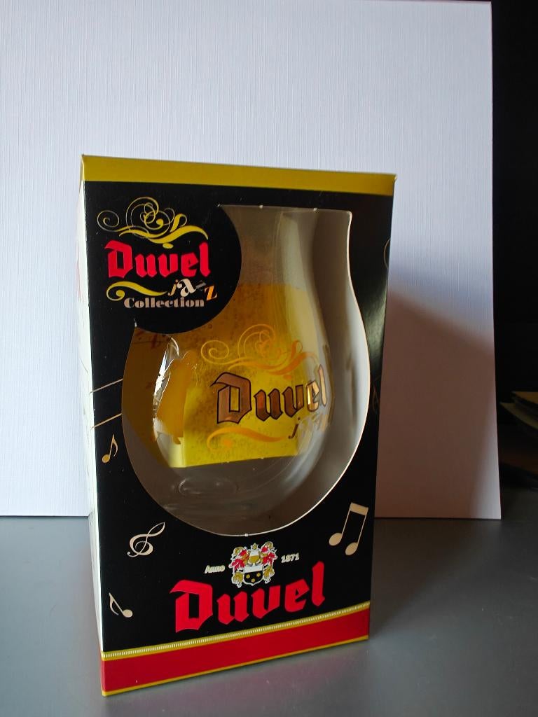 Duvel glas Jazz, Verzamelen, Ophalen, Nieuw, Glas of Glazen, Duvel