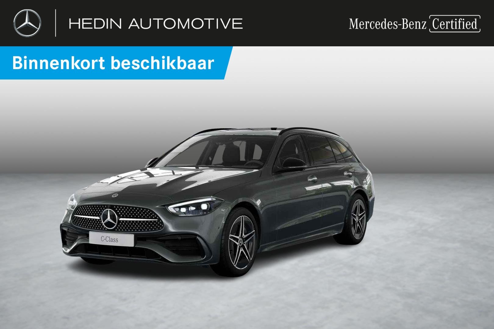 Mercedes-Benz C-Klasse 300 e Break AMG Line | Night Pack | P, Autos, Argent ou Gris, Entreprise, Carnet d'entretien, Hybride rechargeable