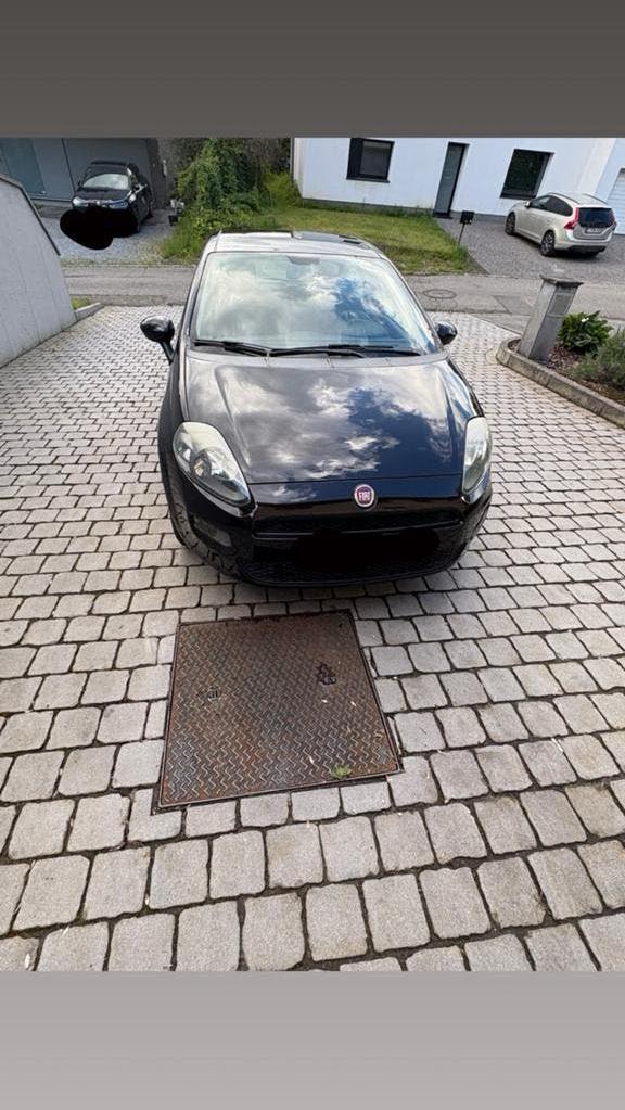 Fiat Punto te koop, Auto's, Fiat, Euro 5, 1242 cc, Zwart, 5 deurs