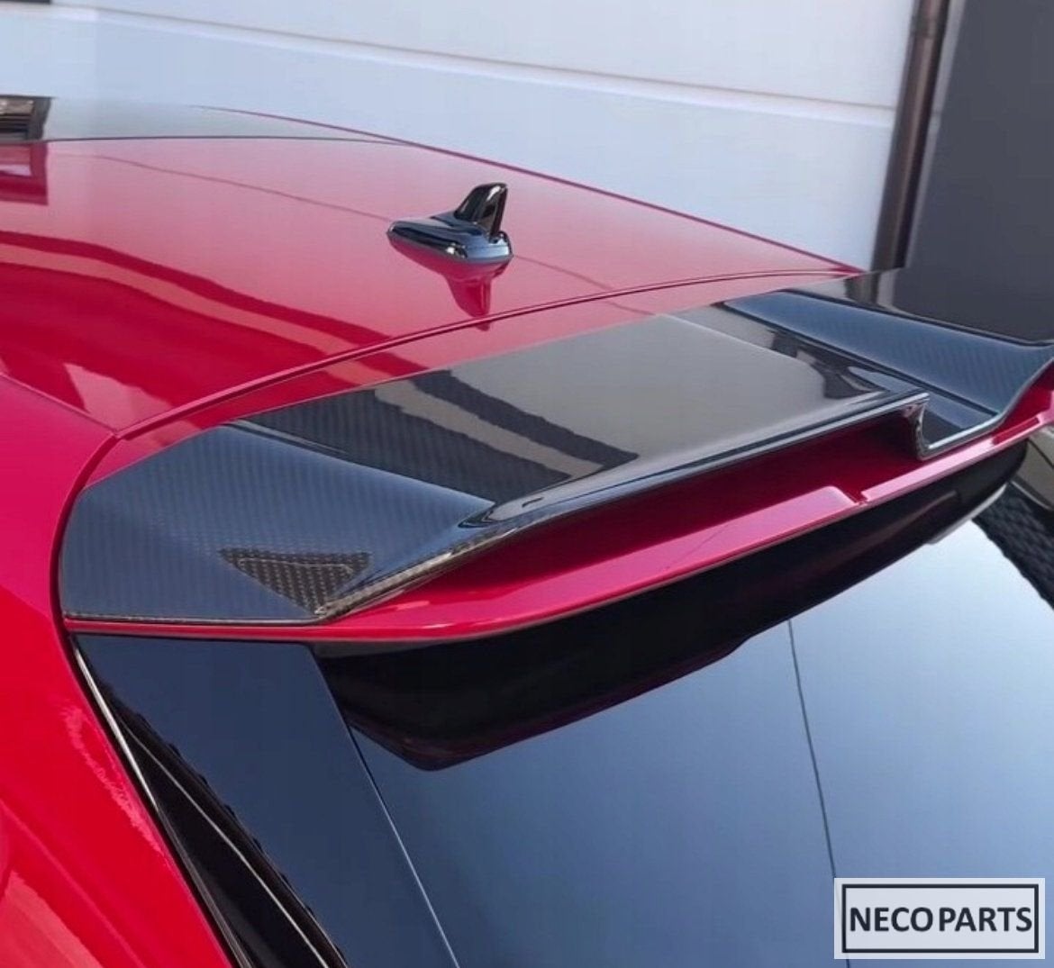 AUDI A3 8Y S3 RS3 SPOILER ACHTERKLEP SPOILER CARBON, Auto-onderdelen, Gebruikt, -, -, -