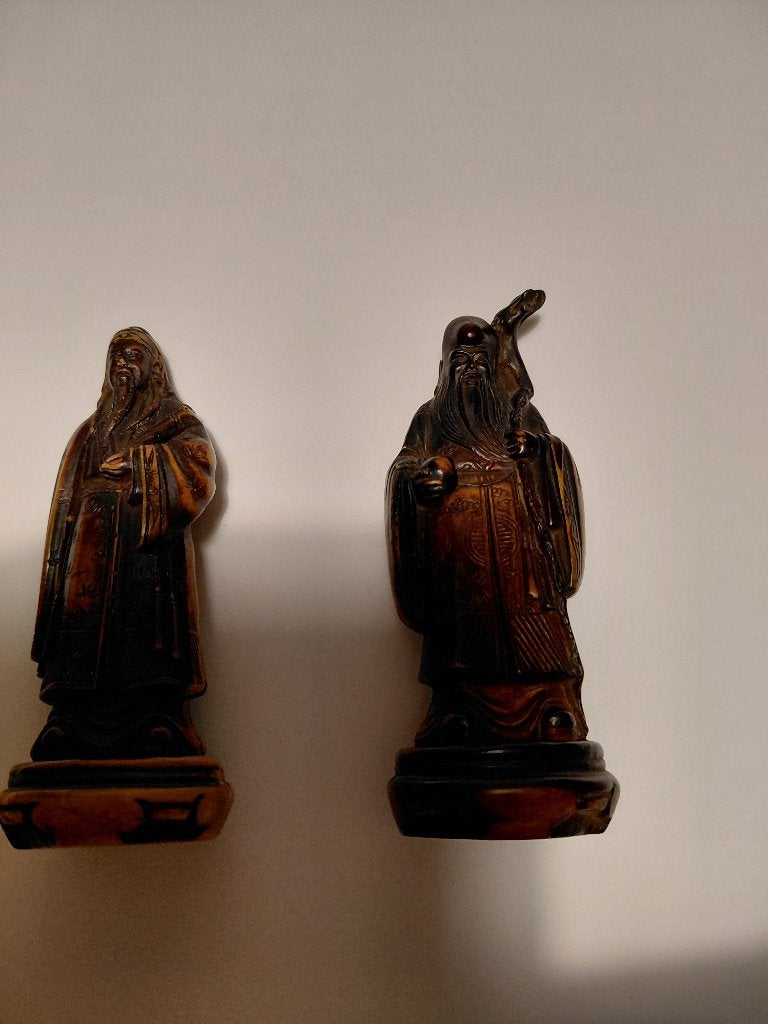 2 oude ( antieken) chinese  beeldjes, Enlèvement ou Envoi