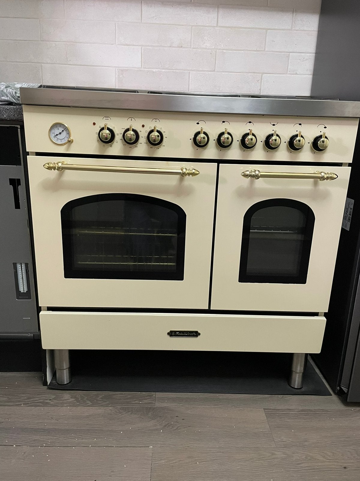 Fratelli gasvuur 90 cm, Ophalen, Gebruikt, 60 cm of meer, Gas