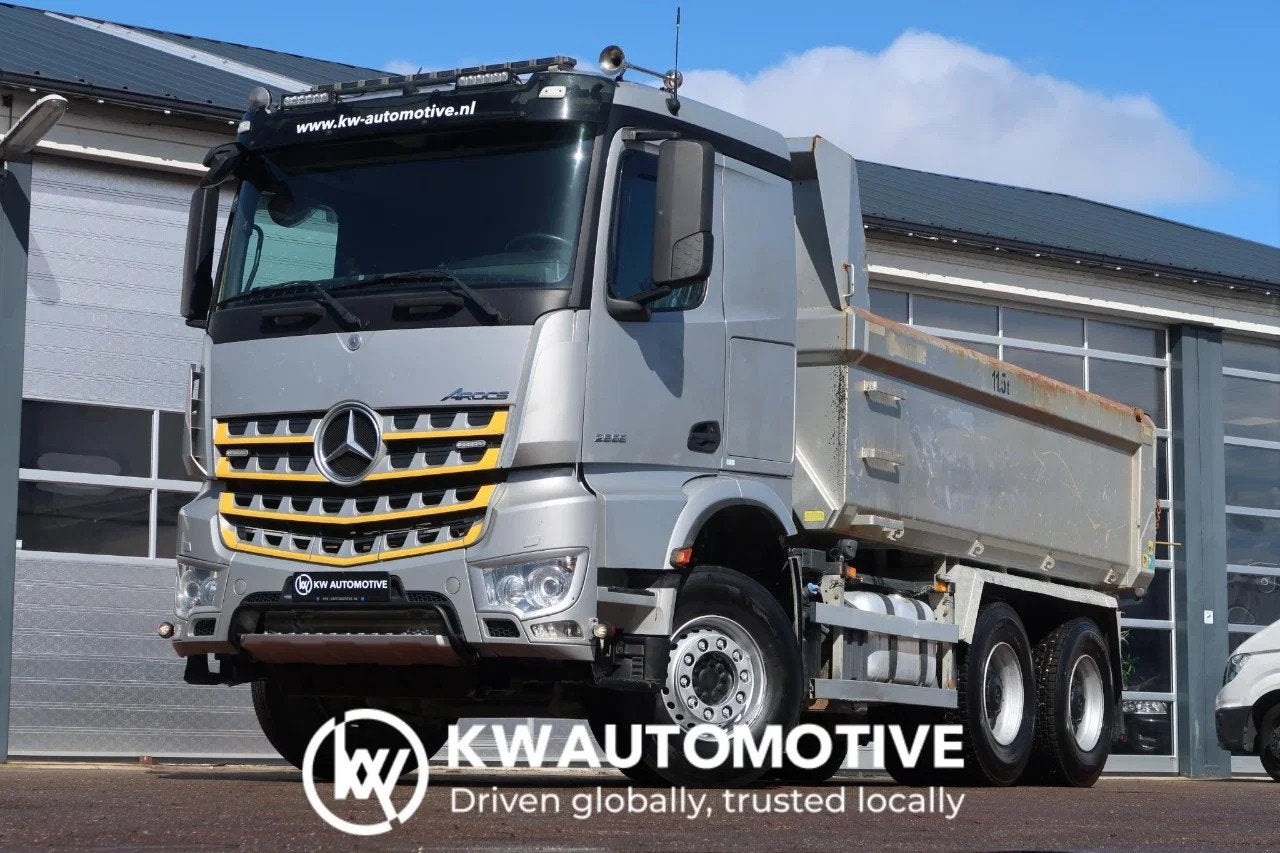 Mercedes-Benz Arocs 2658 6X4/ RETARDER/ BIG AXLES/ STEEL-AIR, Auto's, Vrachtwagens, Bedrijf, Te koop, Airconditioning, Automatische klimaatregeling