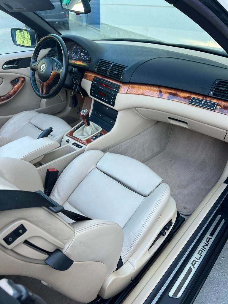 Alpina B3 3,3l cabrio, Autos, Cuir, Achat, Beige, Cabriolet
