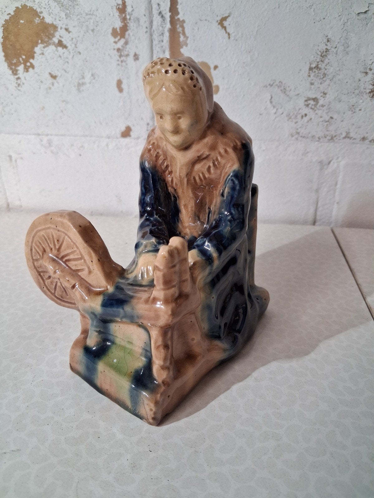 Vlaams aardewerk spinster(1), Ophalen of Verzenden
