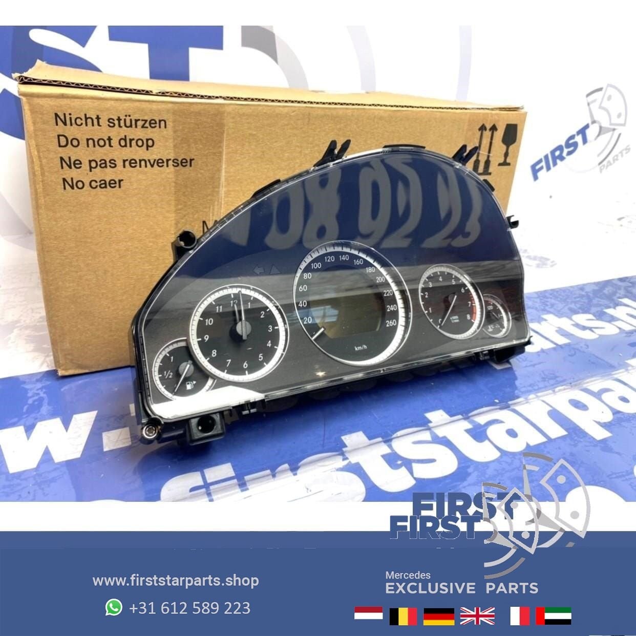 A2129004903 W212 W207 TELLERKLOK Mercedes E KLASSE TELLER CO, Utilisé, -, -, Enlèvement ou Envoi