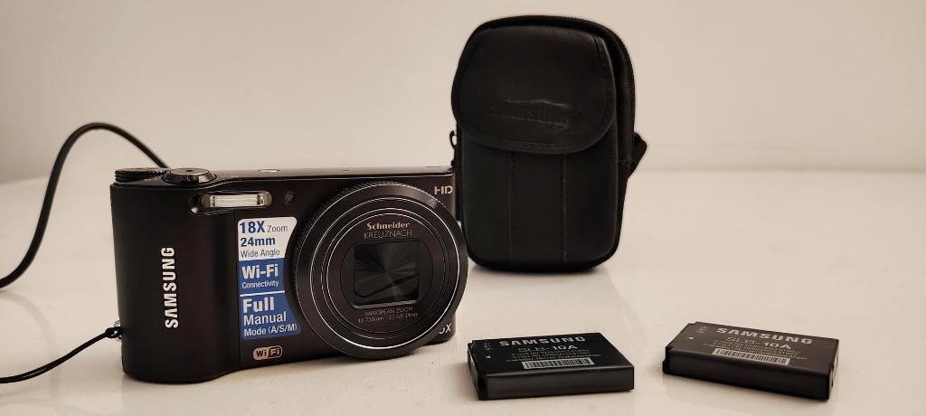 Samsung WB150F Noir - Zoom 18x - Wi-Fi - Compact Photo, Audio, Tv en Foto, Fotocamera's Digitaal, Ophalen, Gebruikt, Compact, Samsung