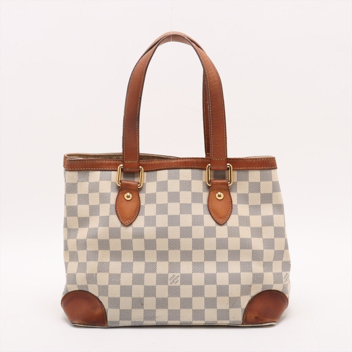 Sac Louis Vuitton Hampstead vintage, Enlèvement ou Envoi, Utilisé, Bleu, Shopper