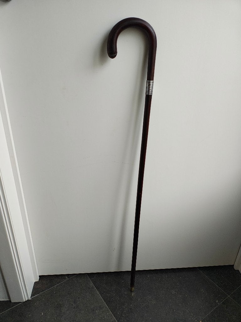 Eeuwenoude wandelstok, Antiek en Kunst, Ophalen of Verzenden