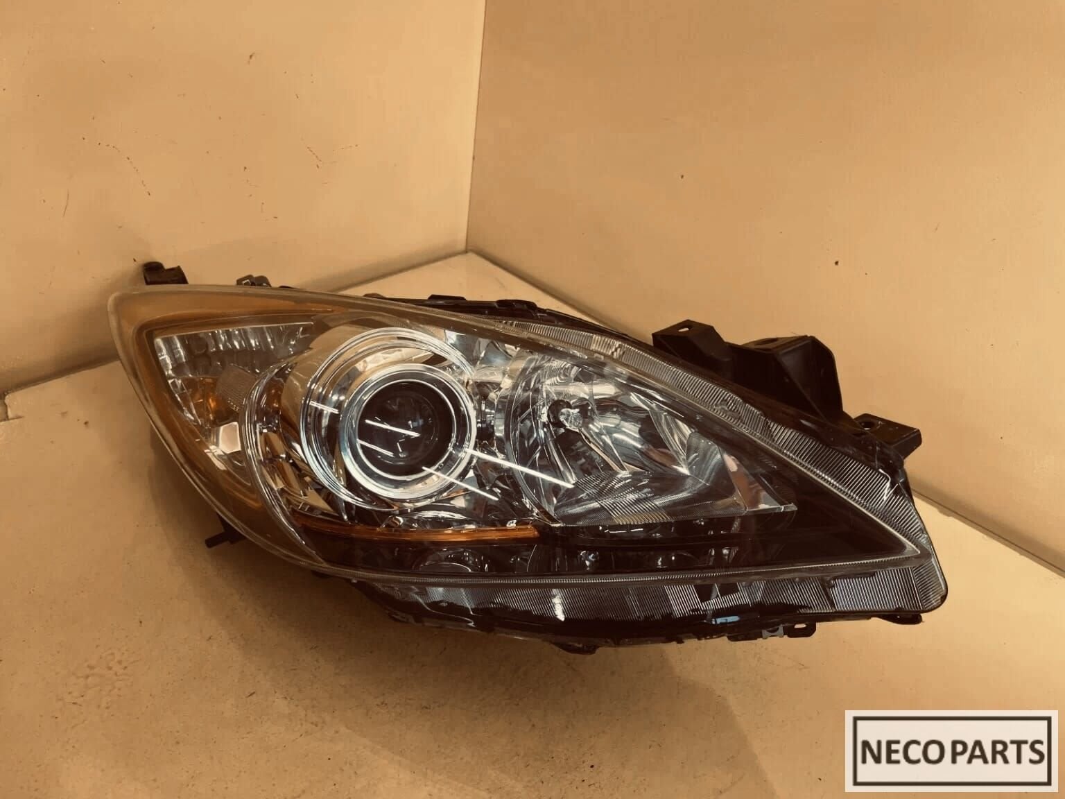 Koplamp rechts origineel MAZDA III 3 2008-  BDG7-51030, Gebruikt, -, -, Ophalen of Verzenden
