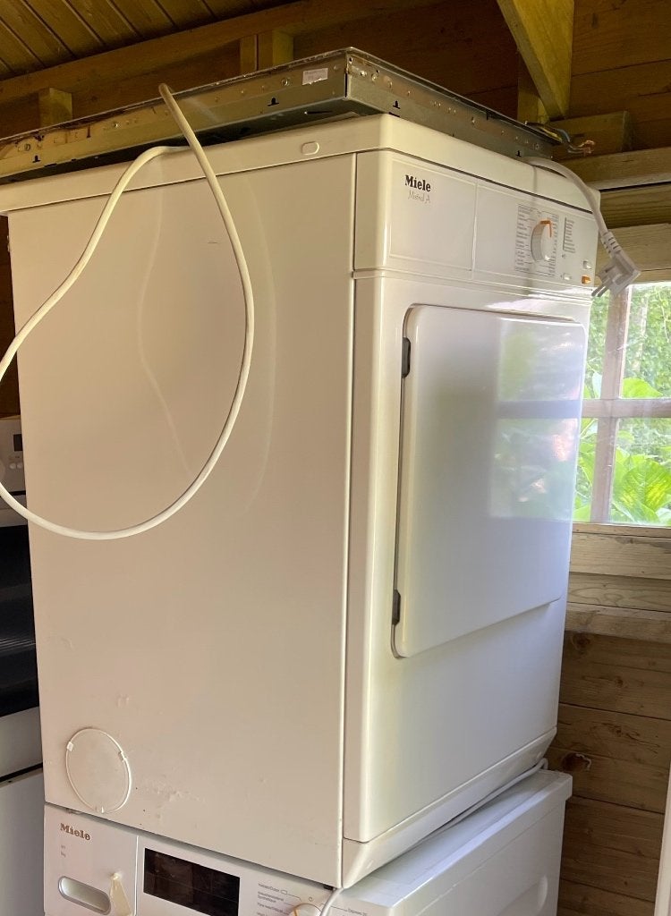 Droogkast Miele, 6 à 8 kg, Évacuation d'air, Chargeur frontal, Enlèvement