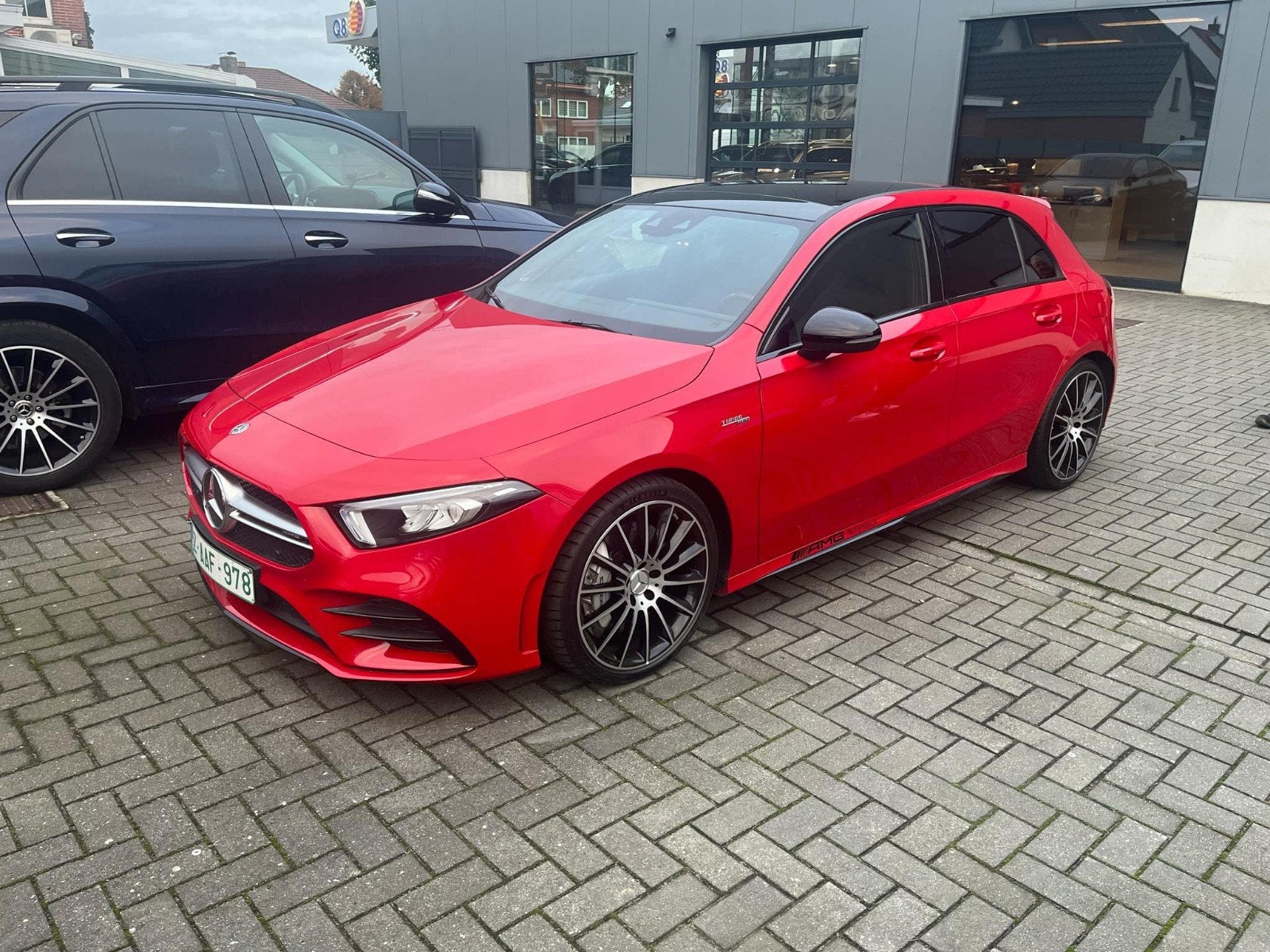 Mercedes A35 AMG 4MATIC - Topstaat, Automaat, Leder, Onderhoudsboekje, Verblindingsvrij grootlicht