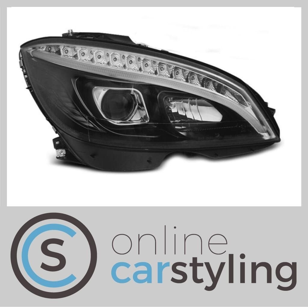 Koplampen Mercedes C-Klasse W204 Lightbar Design, Auto-onderdelen, -, Nieuw, Ophalen of Verzenden, -