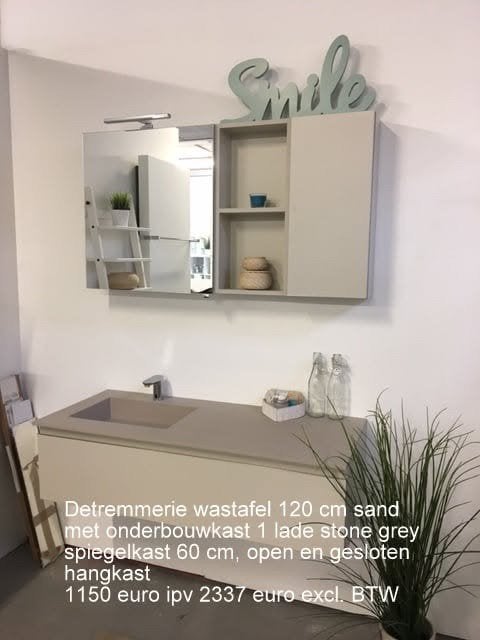 Toonzaalmodel Detremmerie Badkamermeubel, Huis en Inrichting, Ophalen, Nieuw