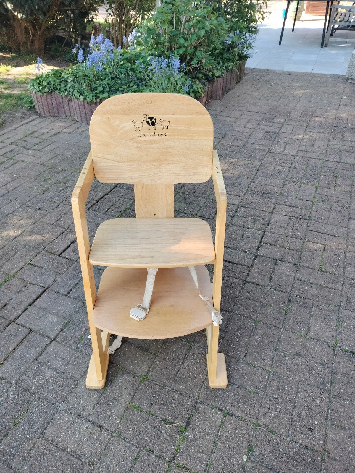 kinderstoel, Ophalen