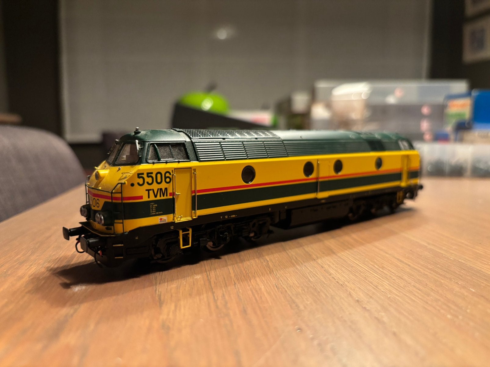 Modèles B 22.108 - SNCB 5506 TVM (AC/3R), Autres marques, Enlèvement ou Envoi, Courant alternatif, Comme neuf