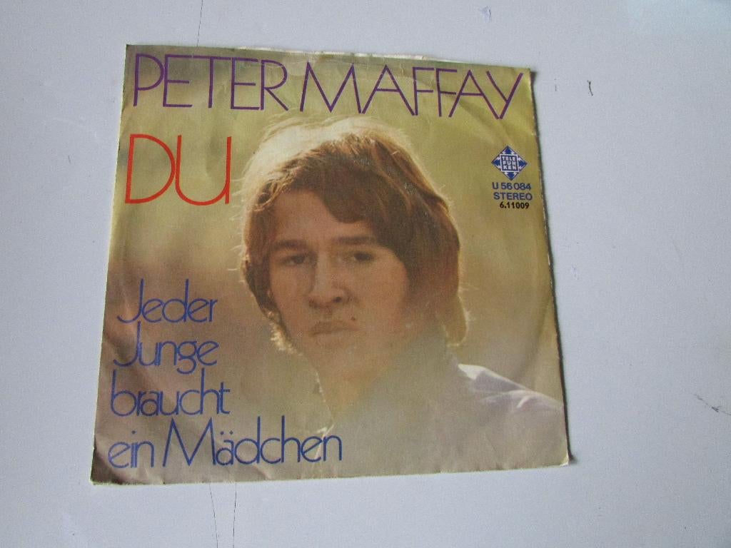 PETER MAFFAY : DUO, SINGLE, Enlèvement ou Envoi, Utilisé, Pop