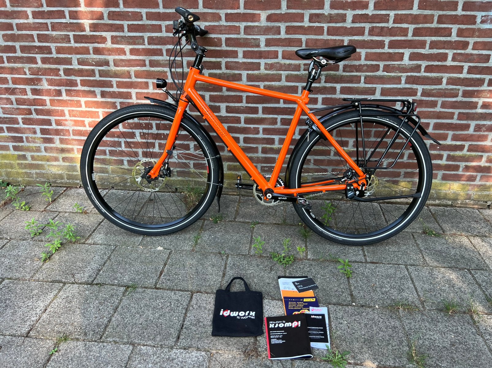 Idworx All Rohler 56cm - Rohloff, XT schijfremmen, Son, Fietsen en Brommers, Ophalen, Zo goed als nieuw