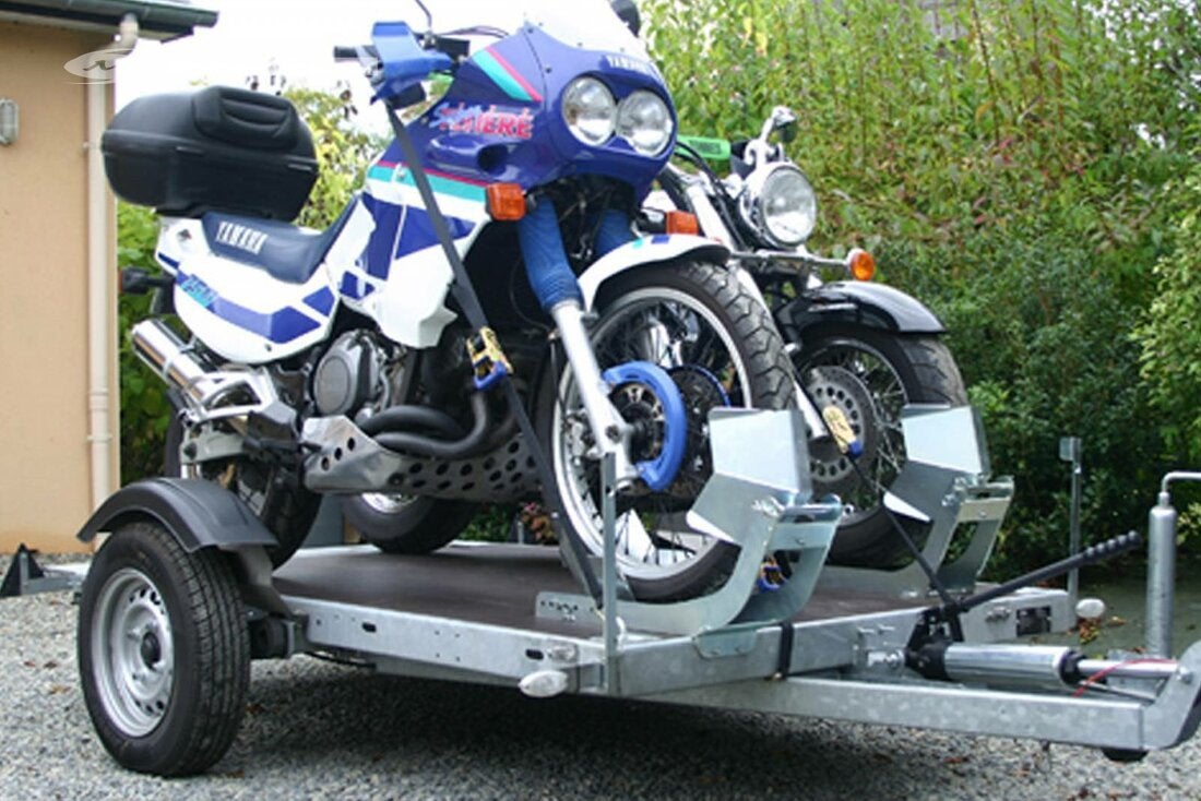 Moto transport par remorque plateau, Enlèvement ou Envoi