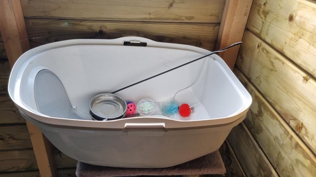 Kattenspullen, Ophalen