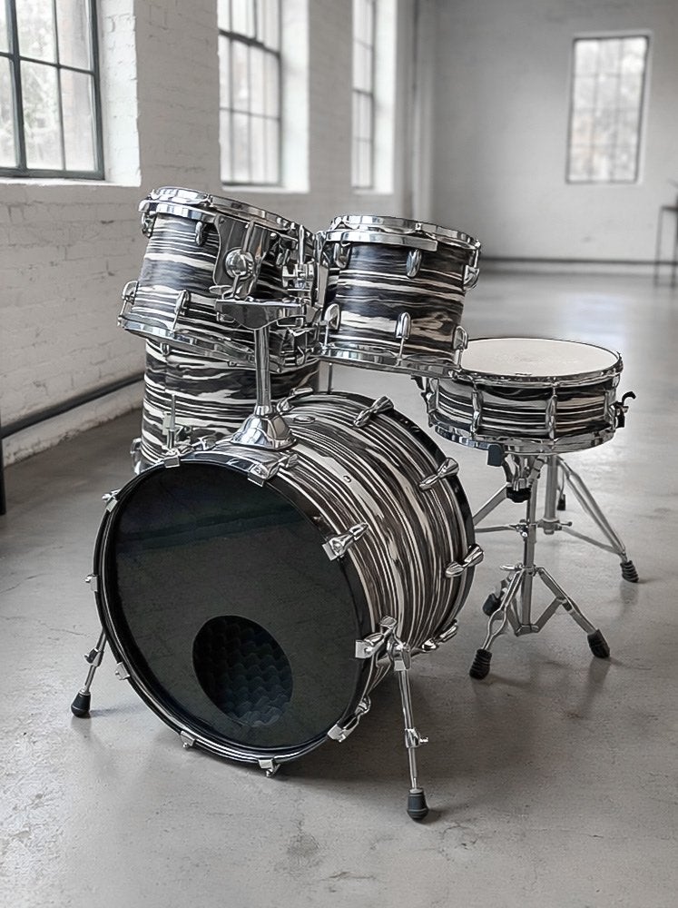 Professioneel Custom Maple/Walnut Drumstel, Musique & Instruments, Batteries & Percussions, Enlèvement, Comme neuf, Autres marques