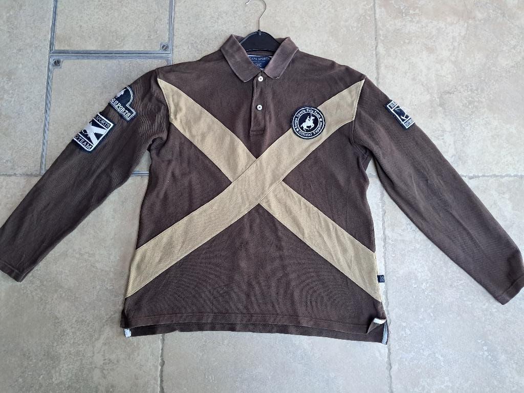 Merk Scapa : trui mt Large, Maat 52/54 (L), Bruin, Ophalen of Verzenden, Gedragen