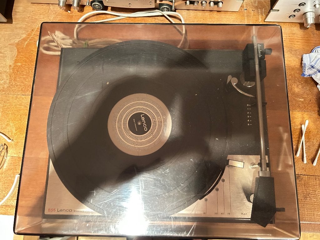 Vintage platen speler, Enlèvement, Utilisé, Tourne-disque, Autres marques