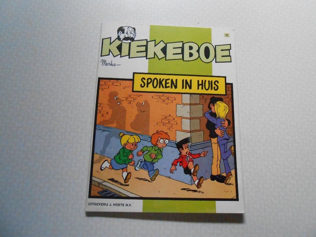 kiekeboe 11 Spoken in huis 1980 1 ste druk., Livres, BD, Comme neuf, Une BD, Enlèvement ou Envoi