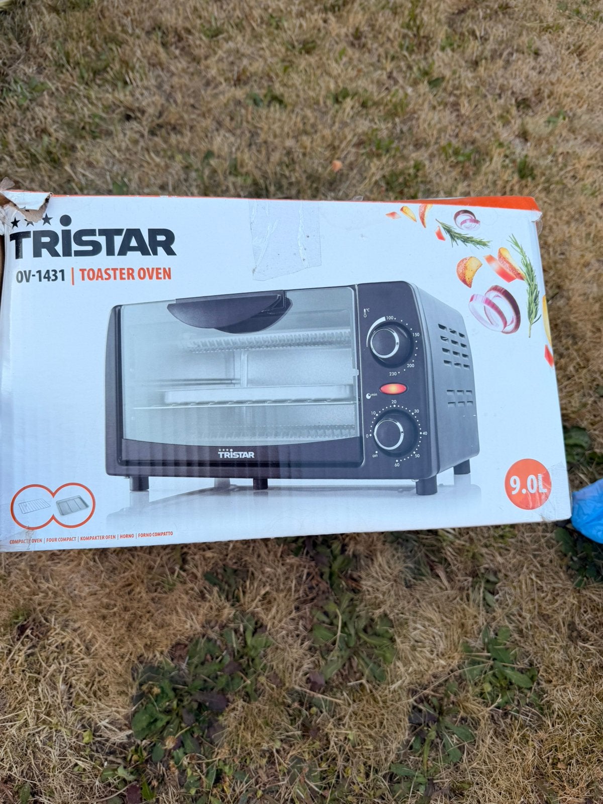 mini-oven van 9 liter NIEUW, Elektronische apparatuur, Ovens, Ophalen, Zo goed als nieuw, Tristar, Oven