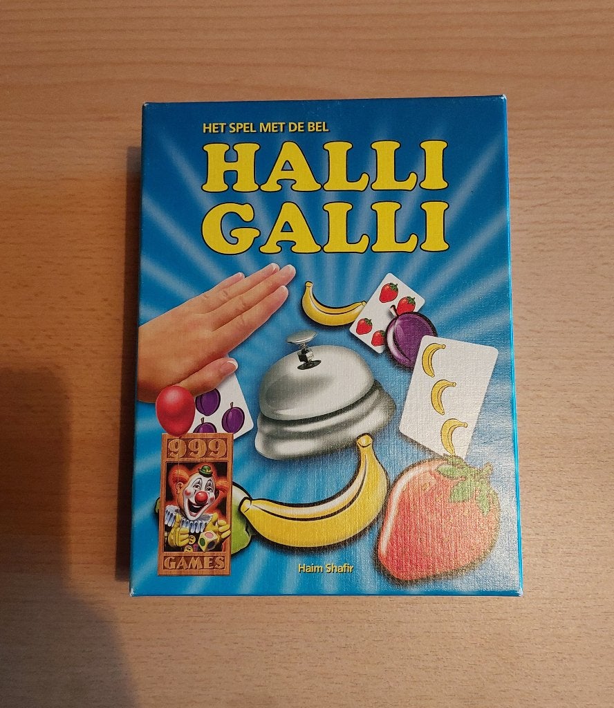 Gezelschapsspel "Halli Galli", 999 games, Nieuw, Ophalen of Verzenden, Een of twee spelers