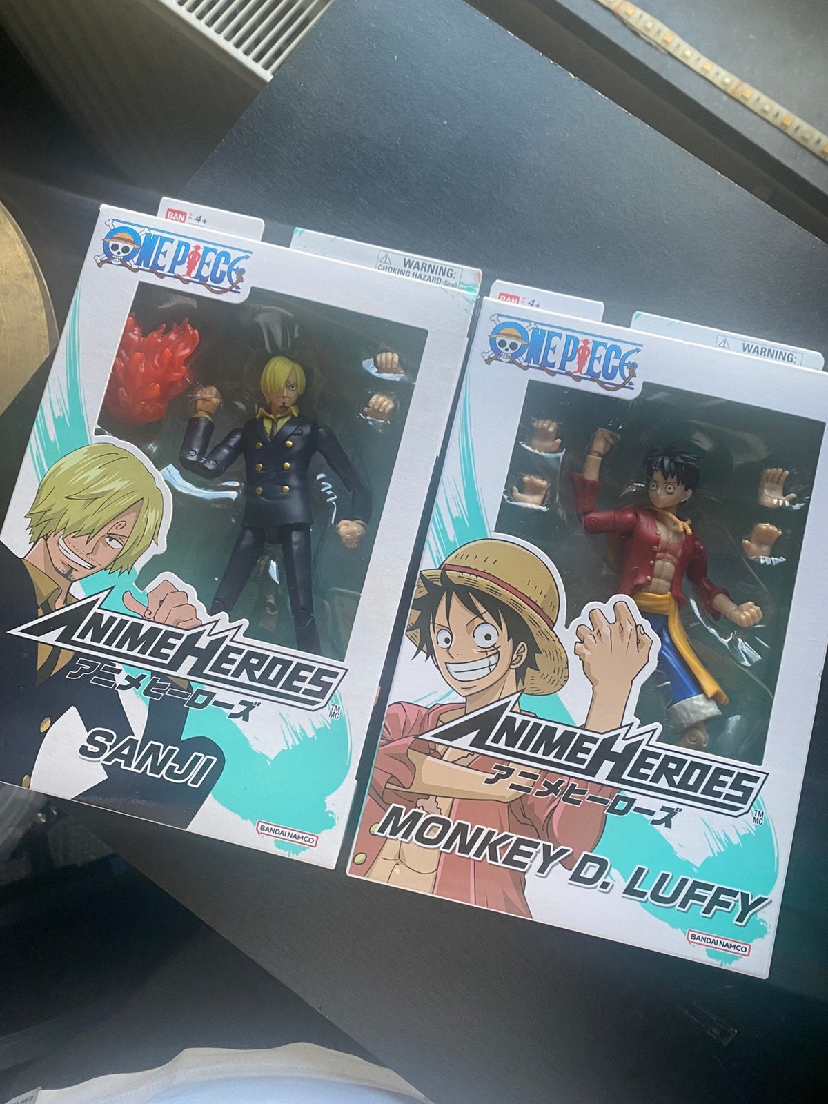 Monkey D. Luffy & Sanji One piece Action figures, Enlèvement ou Envoi, Comme neuf